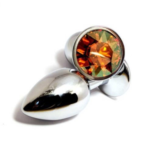 Silver Butt Plug Oro 4 CM