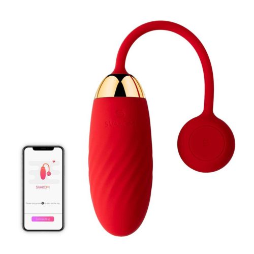 Ovetto vibrante bluetooth – Svakom Ella rosso