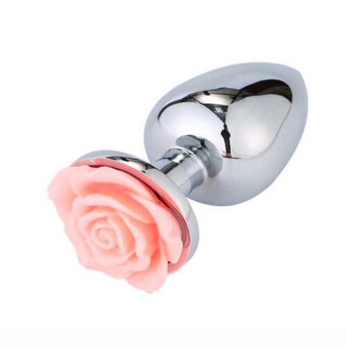 Plug floreale rosa 40mm